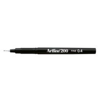 View more details about Artline 200 Fineliner Pen Fine Black (Pack of 12) A2001