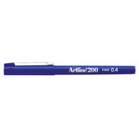 View more details about Artline 200 Fineliner Pen Fine Blue (Pack of 12) A2003