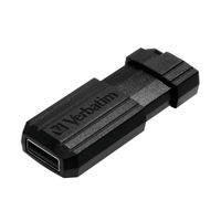 View more details about Verbatim 8GB Black Pinstripe USB 2.0 Drive | 49062