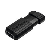 View more details about Verbatim Black PinStripe 32GB USB Drive - 49064