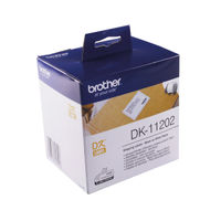 View more details about Brother Black on White Paper Shipping Labels (Pack of 300) DK11202