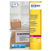 View more details about Avery White Weatherproof Shipping Labels 99.1 x 57mm (Pack of 250) - AV04912