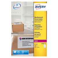 View more details about Avery Weatherproof White Shipping Labels 99.1 x 139mm (Pack of 100) - AV04916