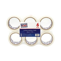 View more details about Pukka 48mm x 66m Clear Parcel Tape (Pack of 6)