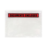 View more details about Documents Enclosed Label A5 235x175mm Clear (Pack of 10)