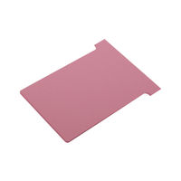 View more details about Nobo T-Card Size 3 80 x 120mm Pink (100 Pack) 2003008