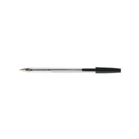 View more details about Q-Connect Medium Black Ballpoint Pen, Pack of 20 - KF34042