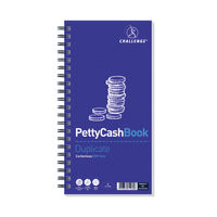 Challenge Petty Cash Book 200 Duplicate Slips