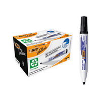 View more details about BIC Velleda 1701 Black Whiteboard Markers, Pack of 12 | 1199170109