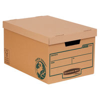View more details about Fellowes Earth Series Storage Box Large (Pack of 10) 4470701