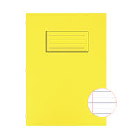 View more details about Silvine A4 Yellow Ruled Exercise Books, Pack of 10 | EX109