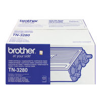 View more details about Brother TN-3280 Toner Cartridge High Yield Black TN3280