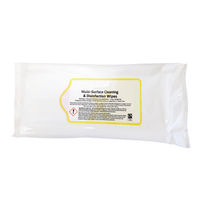 CLEANING/DISINFECTION WIPES PK100