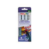 View more details about Pentel Liquid Chalk Marker White (Pack of 4) SMW26/4