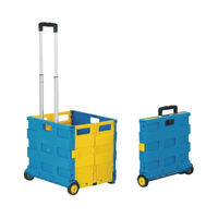 View more details about GPC Blue and Yellow Large Folding Box Truck GI041Y