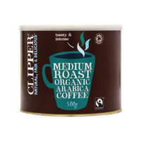 View more details about Clipper Organic Medium Roast Instant Coffee 500g A06762