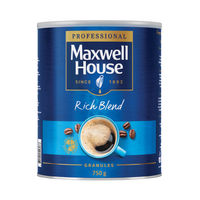 View more details about Maxwell House Coffee Granules 750g Tin Rich Blend
