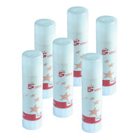 View more details about 5 Star Office Glue Stick Solid Washable Non-toxic Medium 20g (Pack of 6)