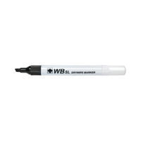 View more details about Black Chisel Tip Whiteboard Markers (Pack of 10)