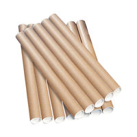 View more details about Brown Kraft A1 Postal Mailing Tube 76mm (Pack of 12) - PT-076-15-07