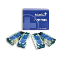 View more details about Wallace Cameron Blue Detectable Pilferproof Plasters (Pack of 150) 1206008