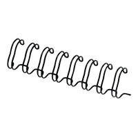 View more details about Fellowes Wire Binding Element 14.3mm Black (Pack of 100) 53277