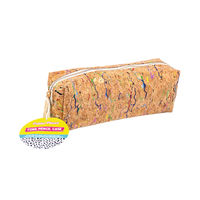 View more details about Pukka Planet Cork Pencil Case Pack of 6