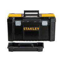 Stanley 19 Inch Toolbox Black and Yellow
