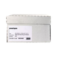 View more details about White C5 Self Seal Window Envelopes 90gsm, Pack of 500 - WX3406