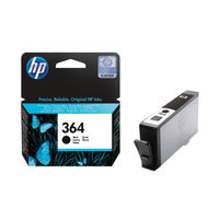 View more details about HP 364 Black Standard Yield Ink Cartridge | CB316EE