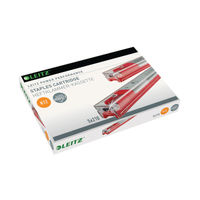 View more details about Leitz Red Heavy Duty Staple Cartridge (5 Pack) 55940000