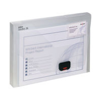 View more details about Snopake 35mm Document Box A4 Clear 12861