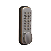 View more details about Lockit Mechanical Push Button Digital Lock Chrome DXLOCKITHB/C