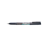 View more details about Pentel Permanent Marker Super Fine Black (Pack of 12) NMF50-A