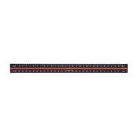 View more details about Linex Black 30 cm 1:1-2500 Aluminium Triangular Scale Ruler - H382