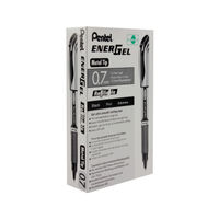 View more details about Pentel EnerGel Xm Rollerball Pen Medium Black (Pack of 12) BL57-A