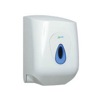 View more details about 2Work Lockable Centrefeed Hand Towel Dispenser White CT34038