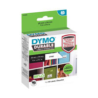 View more details about Dymo Durable Multipurpose Labels 25mm x 54mm White 2112283