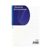 View more details about Filofax Refill A5 Ruled Paper White (Pack of 25) 343008