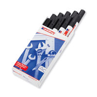 View more details about Edding 750 Bullet Tip Paint Marker Medium Black (Pack of 10) 750-001