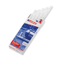 View more details about Edding 751 Bullet Tip Paint Marker Fine White (Pack of 10) 751-049