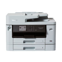 View more details about Brother MFC-J5740DW A3 All-in-One Wireless Inkjet Printer White MFCJ5740DWZU1