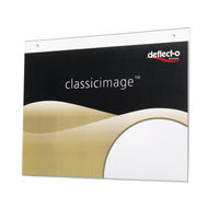 View more details about Deflecto Landscape Wall Sign Holder A3 DE48000