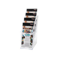 View more details about Deflecto 4 Tier Literature Holder 1/3 A4 77701