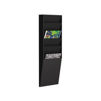 Fast Paper 6 Compartment Document Control Panel A4 Black FV1601. 