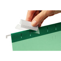Rexel Clear 50mm Suspension File Tabs