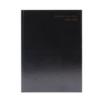View more details about 5 Star Academic Diary Week To View A5 Black 2025-2026 KF3A5ABK25
