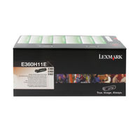 View more details about Lexmark Black High Yield Return Program Toner 0E360H11E