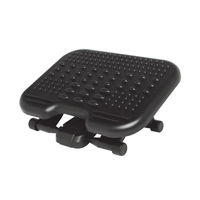 View more details about Kensington SoleMassage Footrest Gentle Rocking Mechanism Black 56155EU