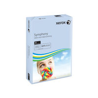 View more details about Xerox Symphony Pastel Blue A4 Card, 160gsm - 250 Sheets - 003R93222